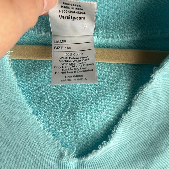 Light Blue UCA Cheer Hoodie medium - Picture 3 of 4